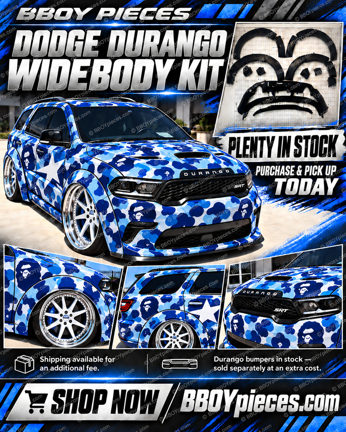 Durango Widebody Flare Kit
