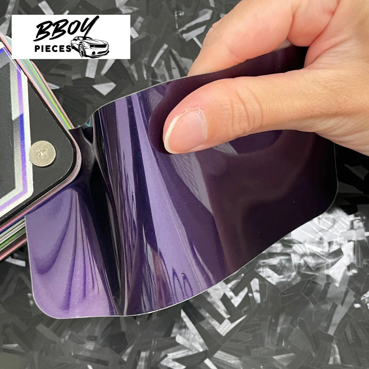 Super Gloss Venetian Violet / Purple BBOY Pieces Vinyl Wrap Material (Price does NOT include installation.)