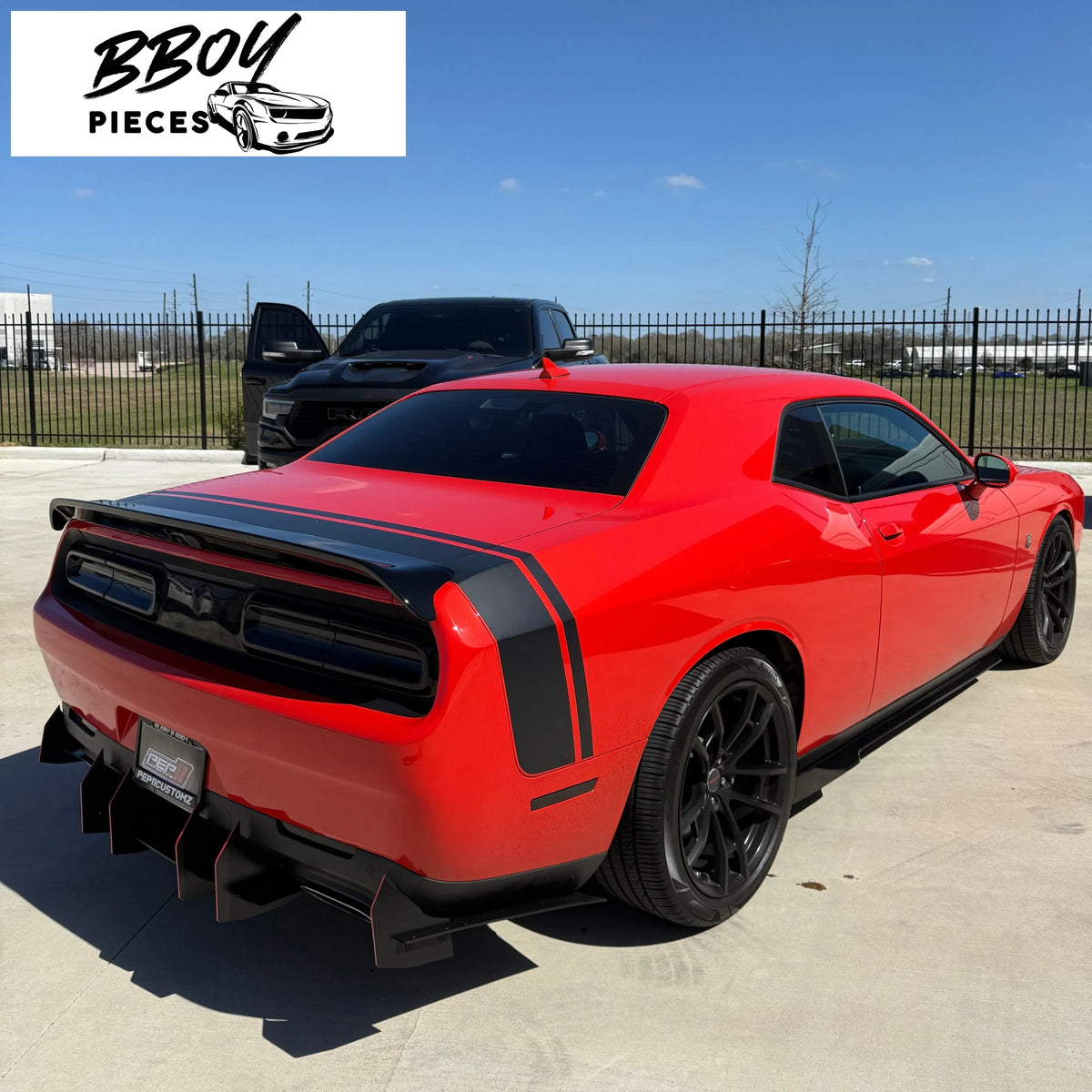BBOY Pieces — Challenger Trunk Spoiler - Redeye Style