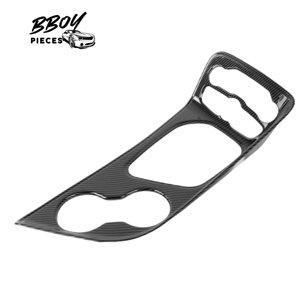 BBOY Pieces — Dodge Challenger 2015+ Carbon Fiber Look - Center Console Shift Panel Trim Piece Cover
