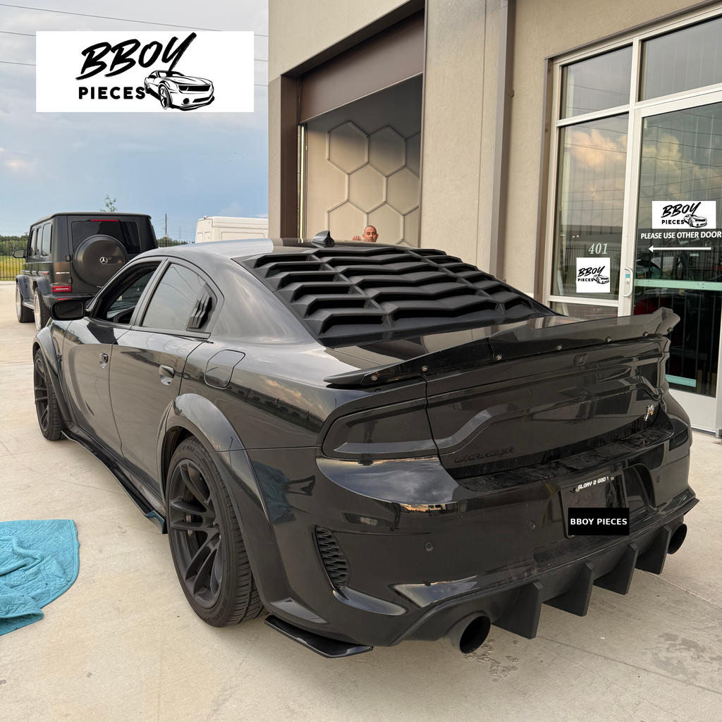 Dodge Charger Rear Window Louver — BBOY Pieces