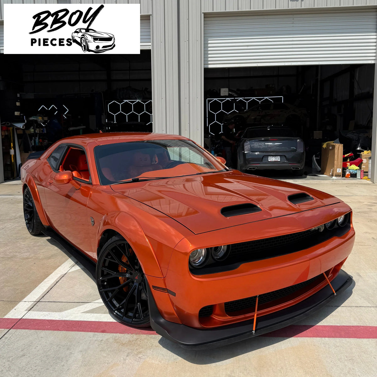 BBOY Pieces Challenger side skirts — original listing photo with BBOY branding