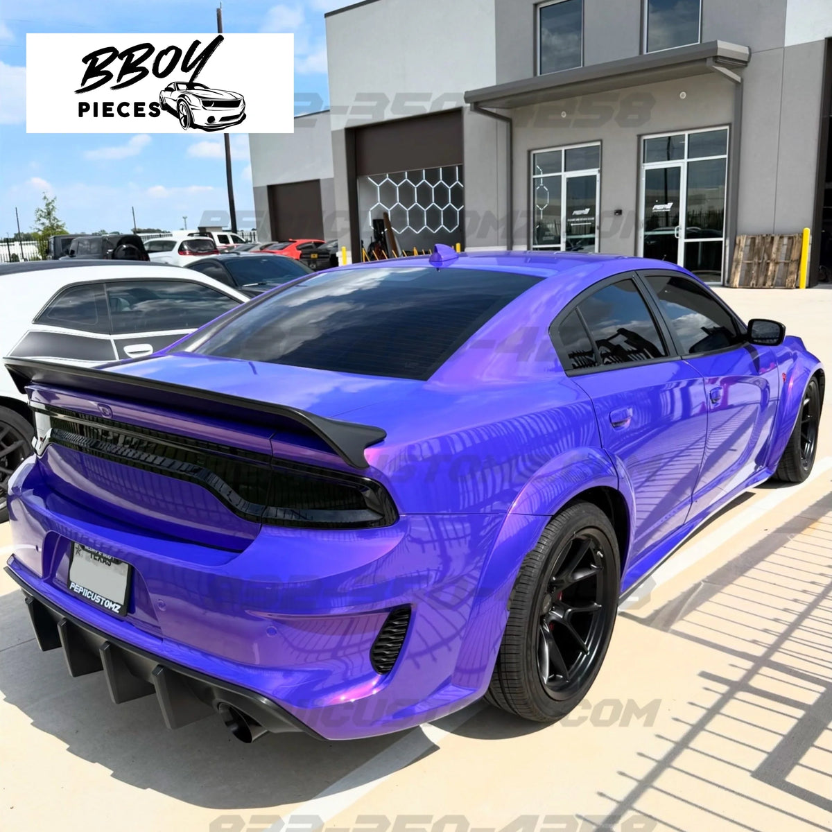 Super Gloss Lamborghini Stunning Purple - BBOY Pieces Vinyl Wrap Material (Price does NOT include installation.)