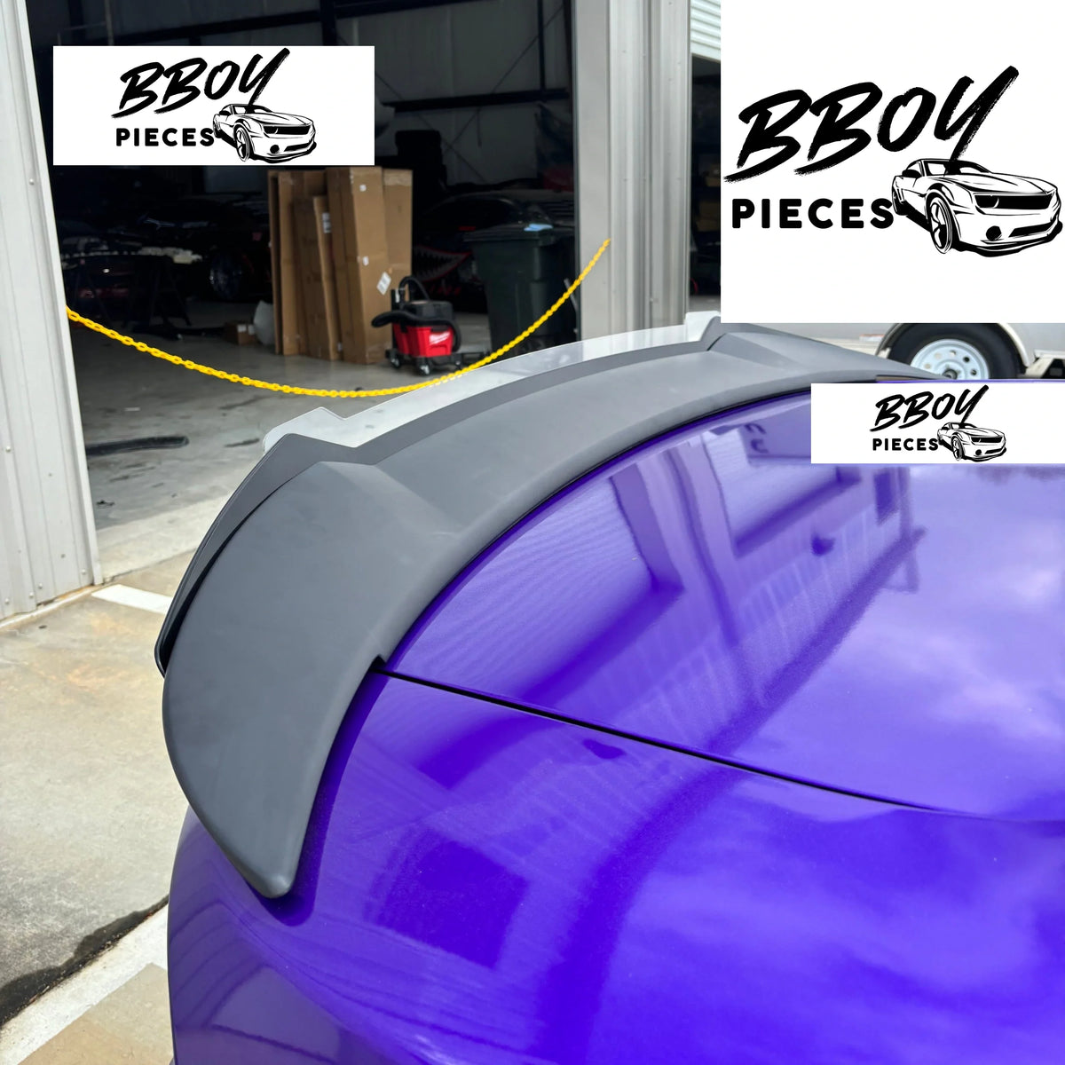 BBOY Pieces — Dodge Charger Spoiler + Wickerbill Combo