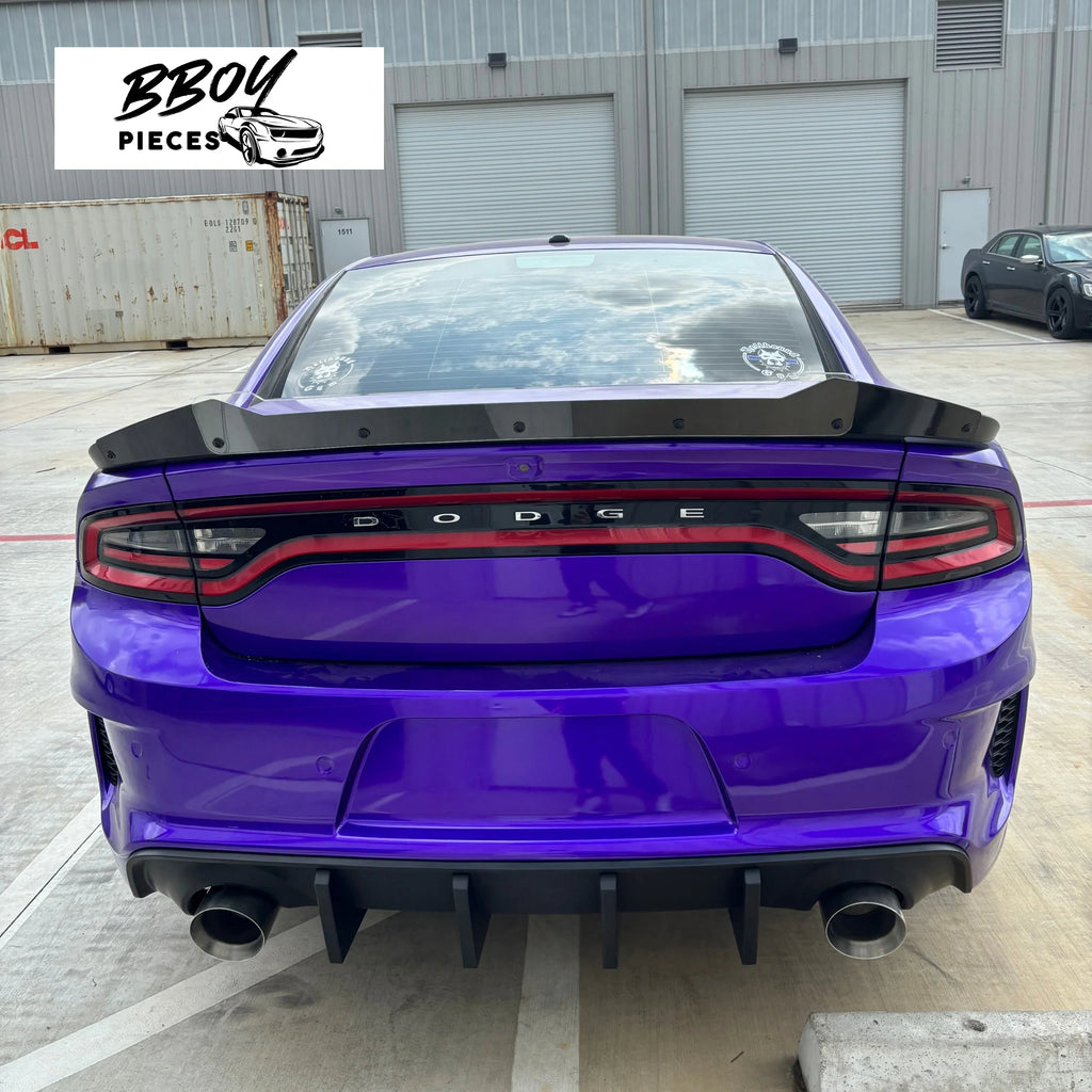 BBOY Pieces — Dodge Charger Spoiler + Wickerbill Combo