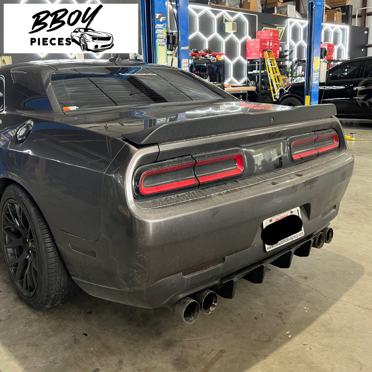 Challenger Rear Diffuser Fin Plate for R/T SRT SXT HELLCAT 2015+ — BBOY Pieces