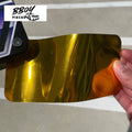 Super Gloss Chrome Gold - BBOY Pieces Vinyl Wrap Material (Price does NOT include installation.)