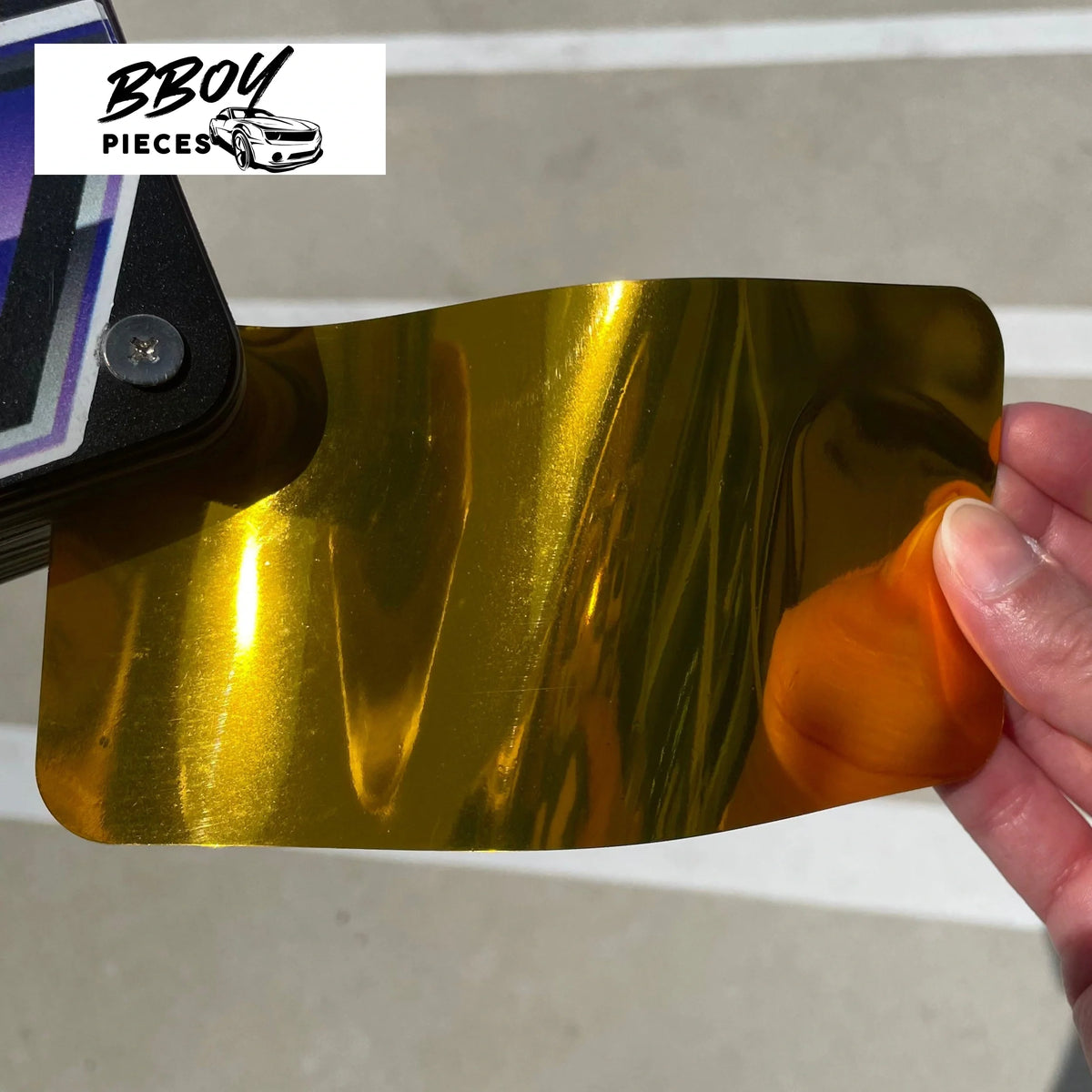Super Gloss Chrome Gold - BBOY Pieces Vinyl Wrap Material (Price does NOT include installation.)