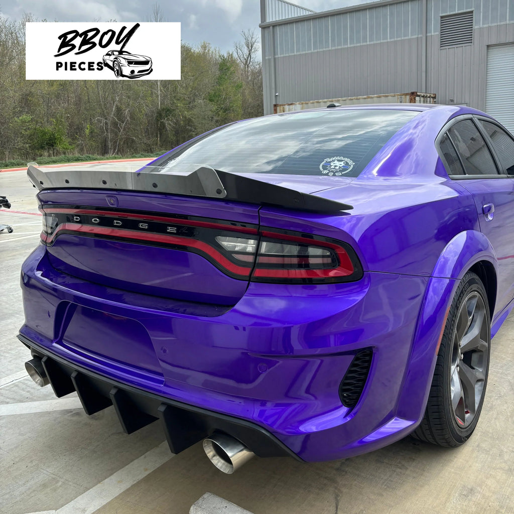 BBOY Pieces — Dodge Charger Spoiler + Wickerbill Combo