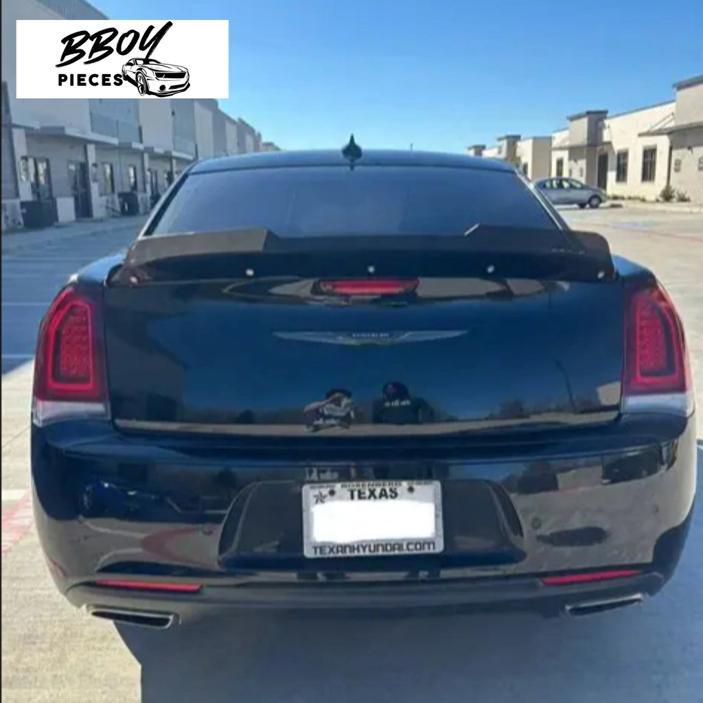 BBOY Pieces — Chrysler 300 Trunk Spoiler + Wickerbill Combo