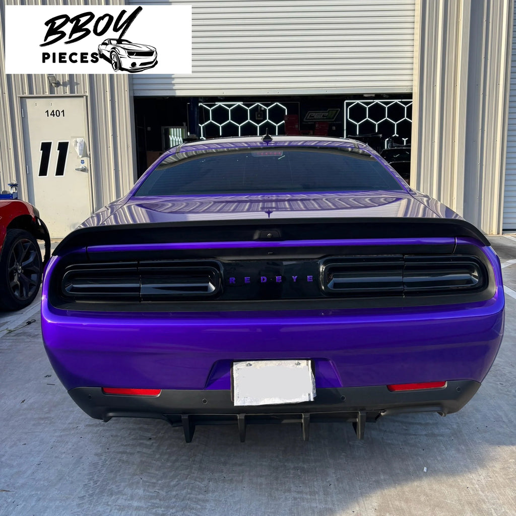 BBOY Pieces — Challenger Rear Diffuser Fin Plate for R/T SRT SXT HELLCAT 2015+