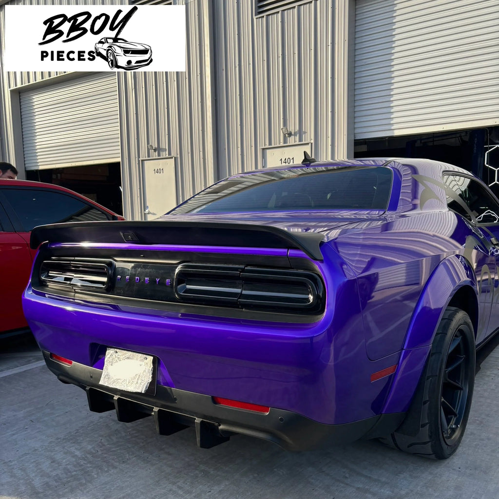 BBOY Pieces — Challenger Rear Diffuser Fin Plate for R/T SRT SXT HELLCAT 2015+