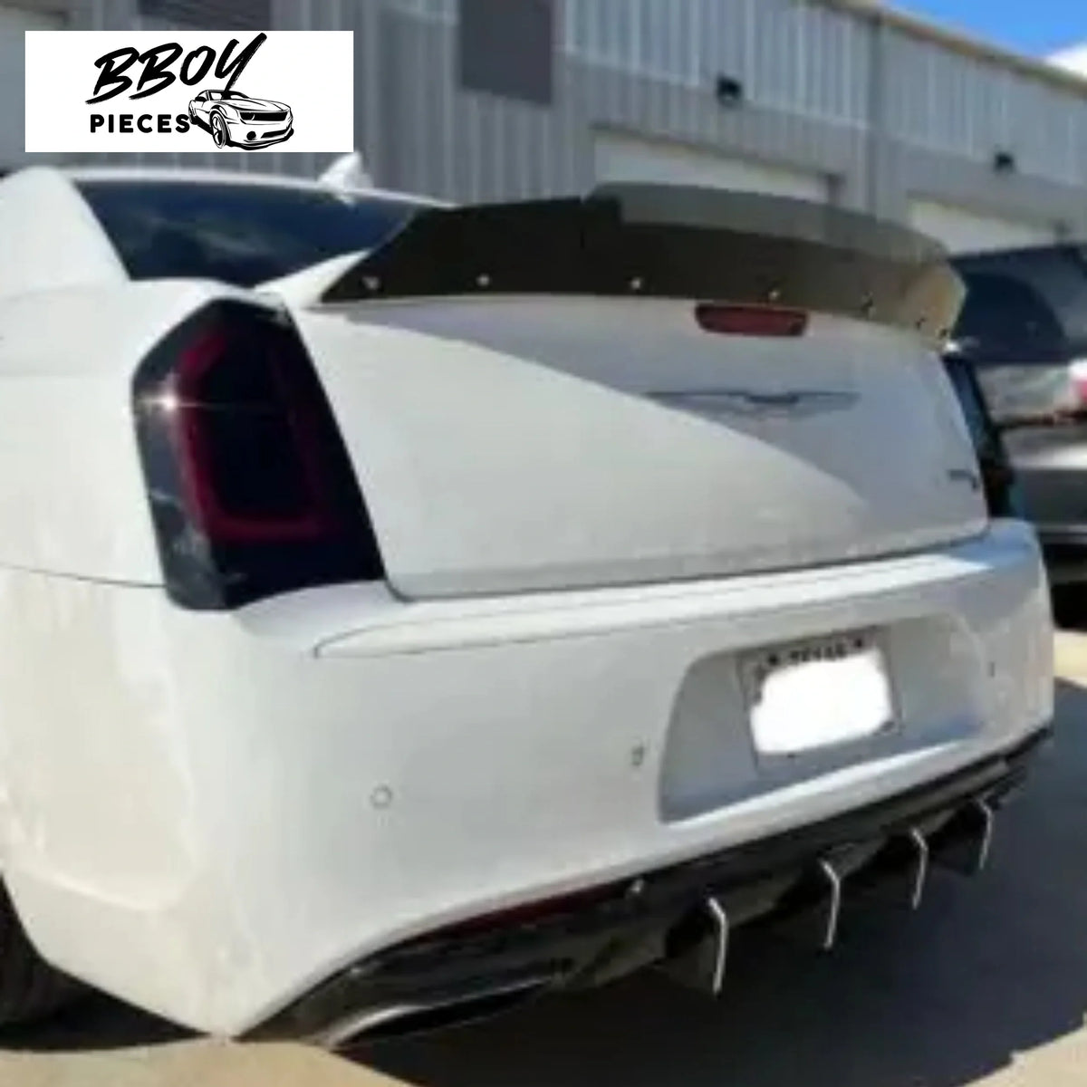 BBOY Pieces — Chrysler 300 Wickerbill addon for Pre-existing Spoiler