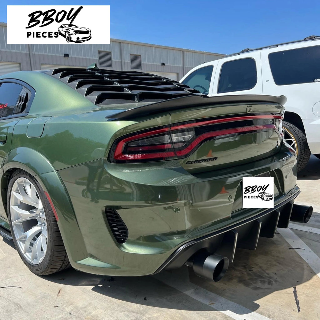 BBOY Pieces — Original Hellcat Style Widebody Matte Silver Wheel Rims (20″x11″, -2.5 Offset, 5×115 Bolt Pattern, 71.6 mm Hub