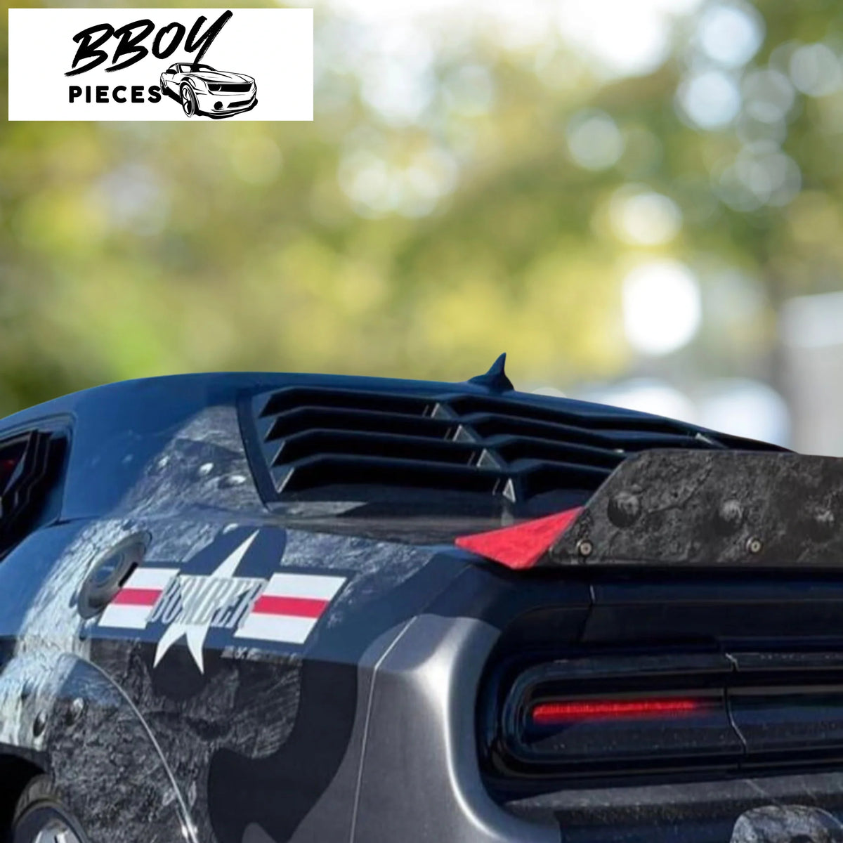 BBOY Pieces — Challenger Rear Windshield Louver
