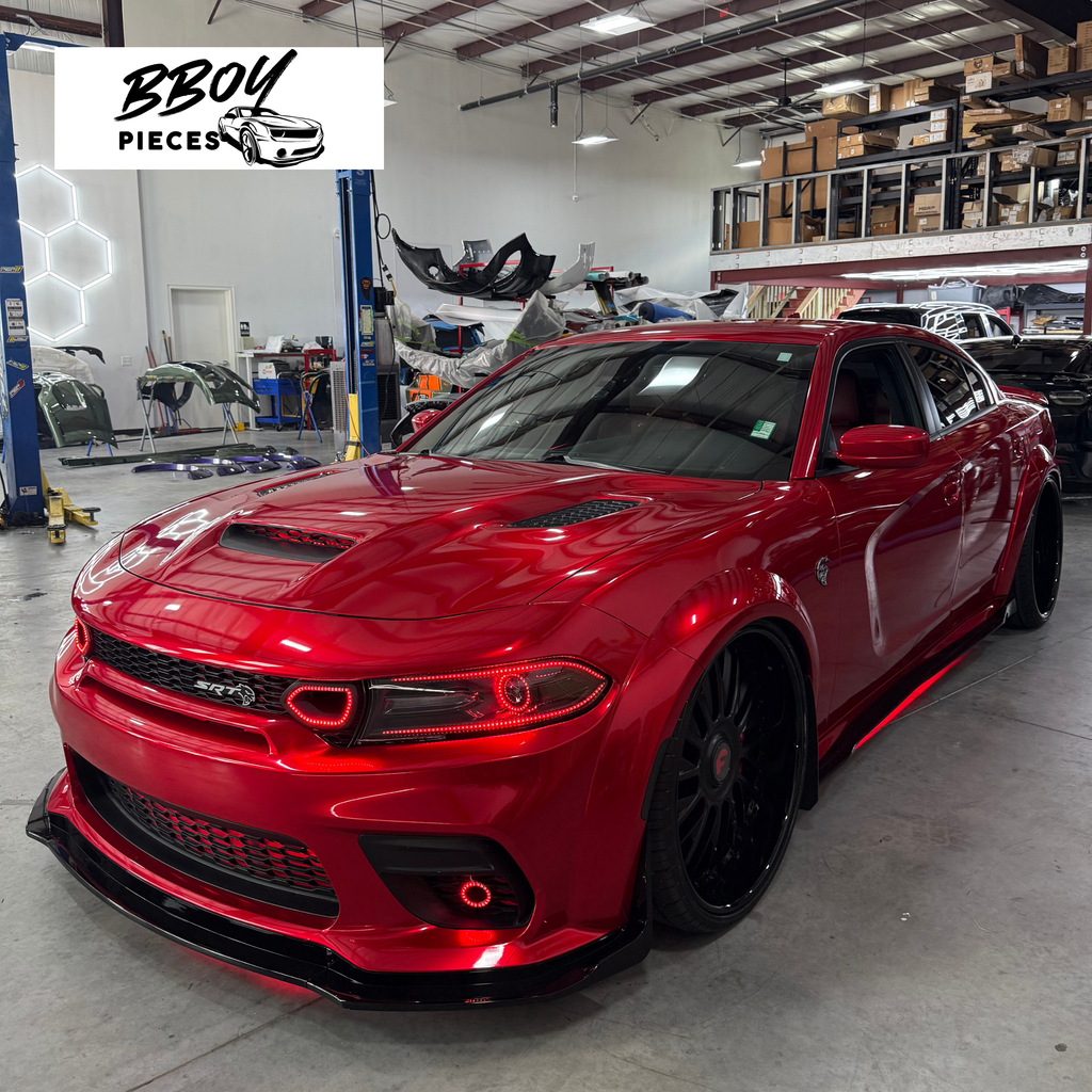 Dodge Charger RGB Led Snorkel Inserts-Bluetooth solid Color + Flow — BBOY Pieces