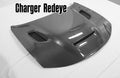 Charger carbon fiber redeye hood