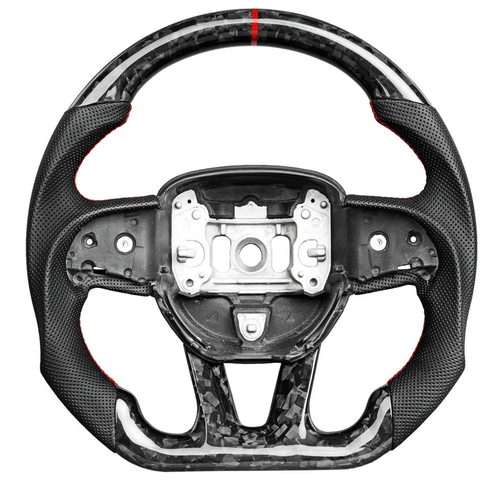 Carbon fiber steering wheel