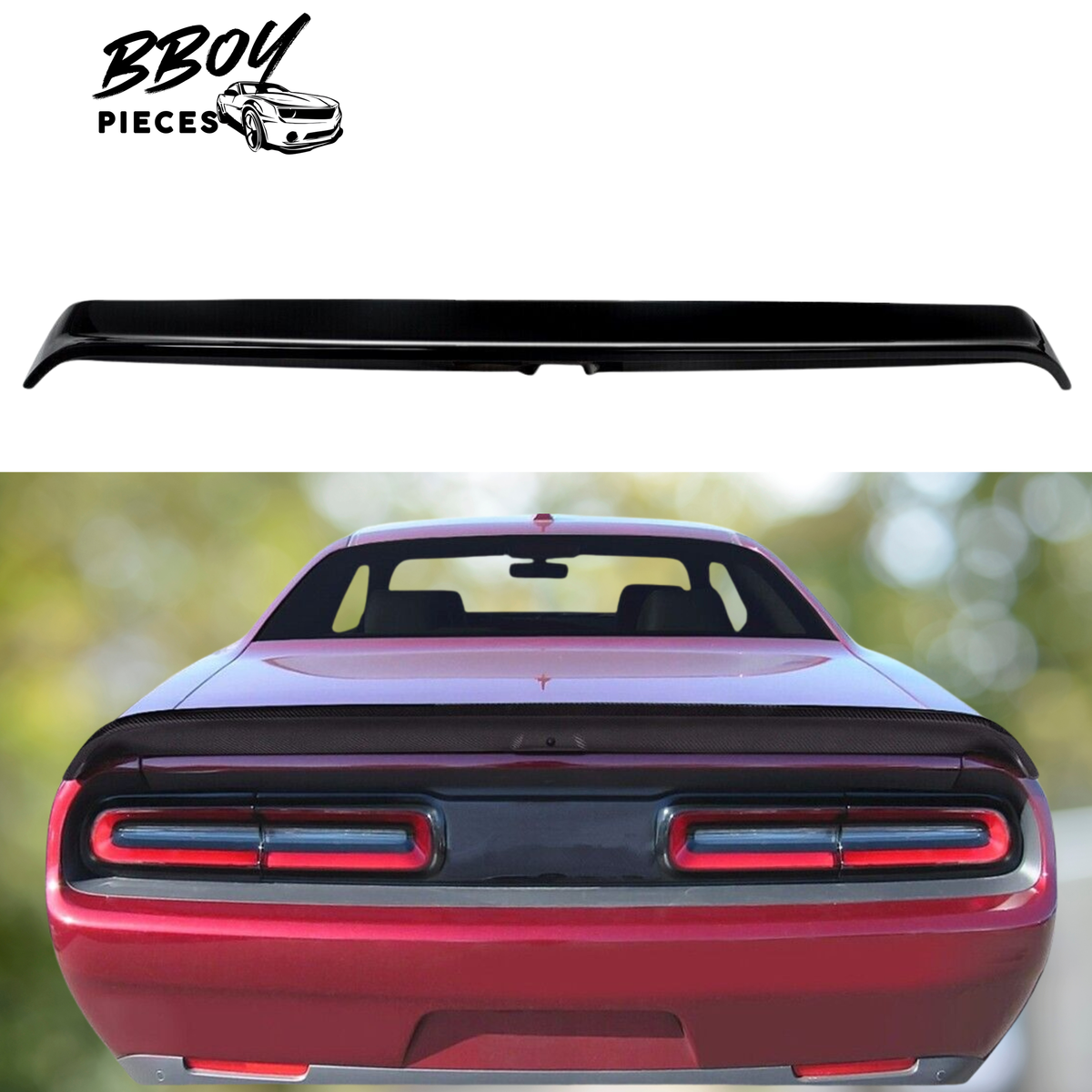 Challenger Trunk Spoiler - Redeye Style — BBOY Pieces