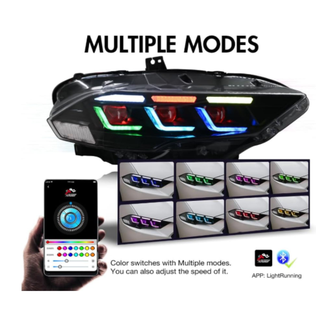 Mustang RGB Headlights 2024-25