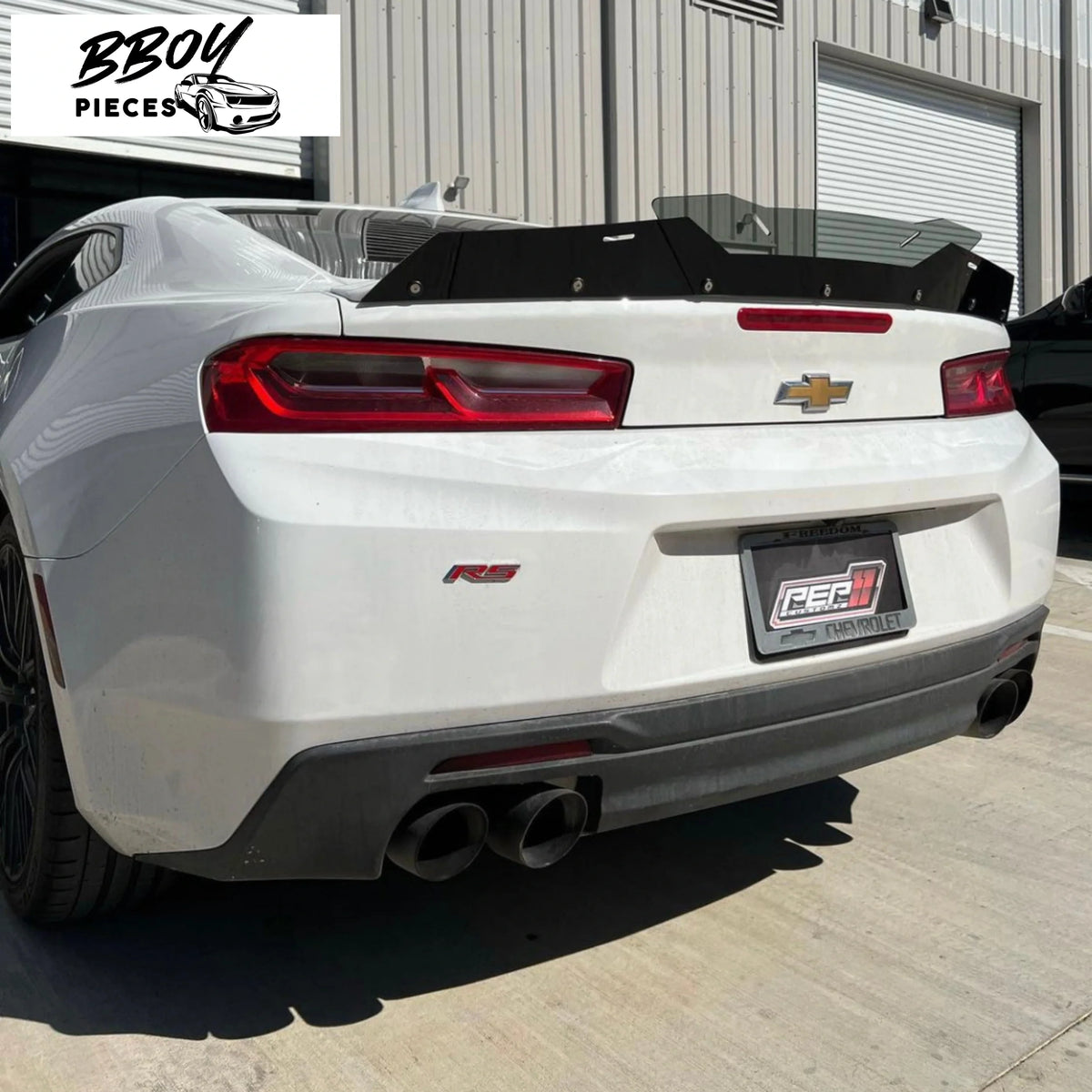 BBOY Pieces — Camaro Wickerbill ; Fits RS Factory Spoiler Only