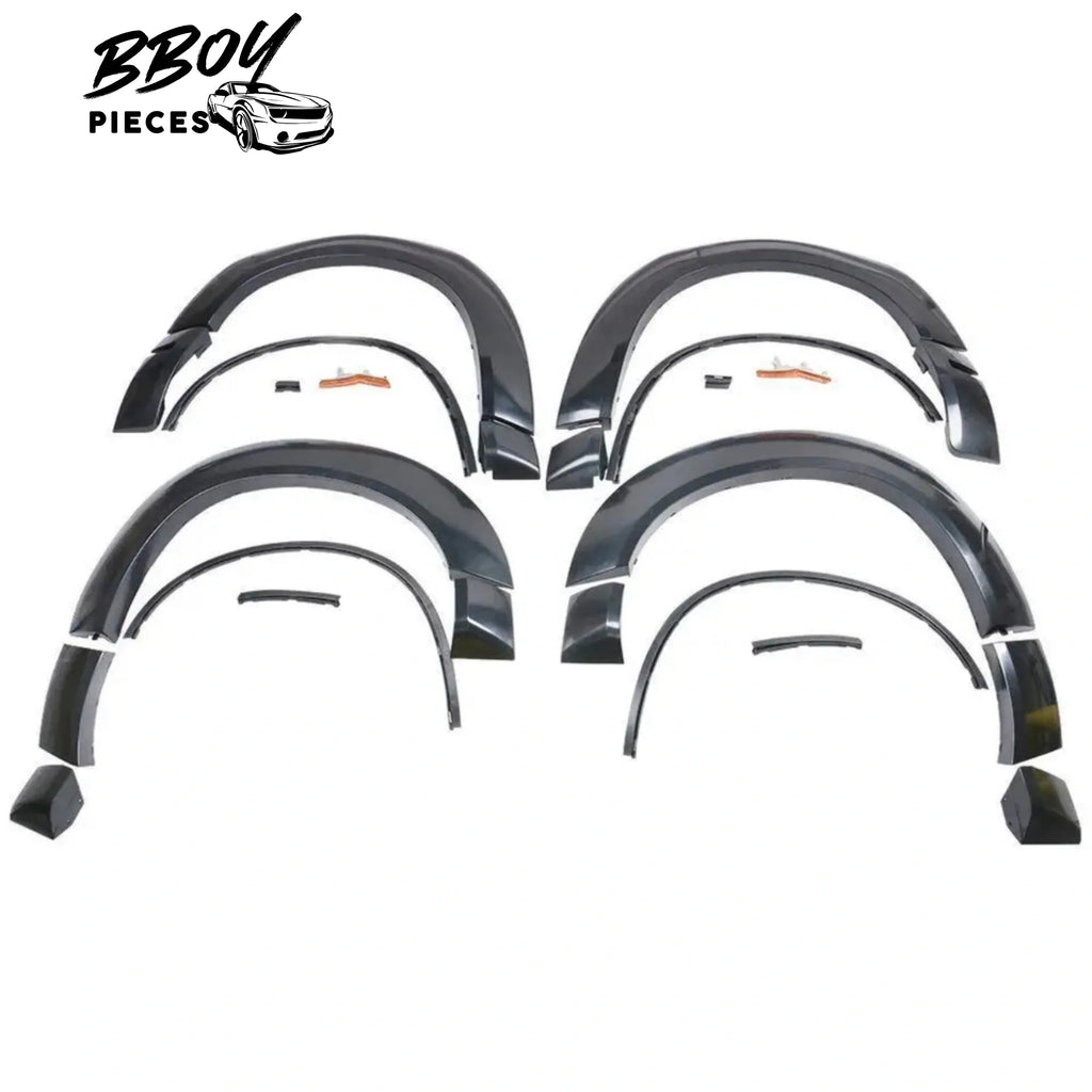 BBOY Pieces — Dodge Challenger Flares With Front Lip Wide Body Kit (Parts Only)