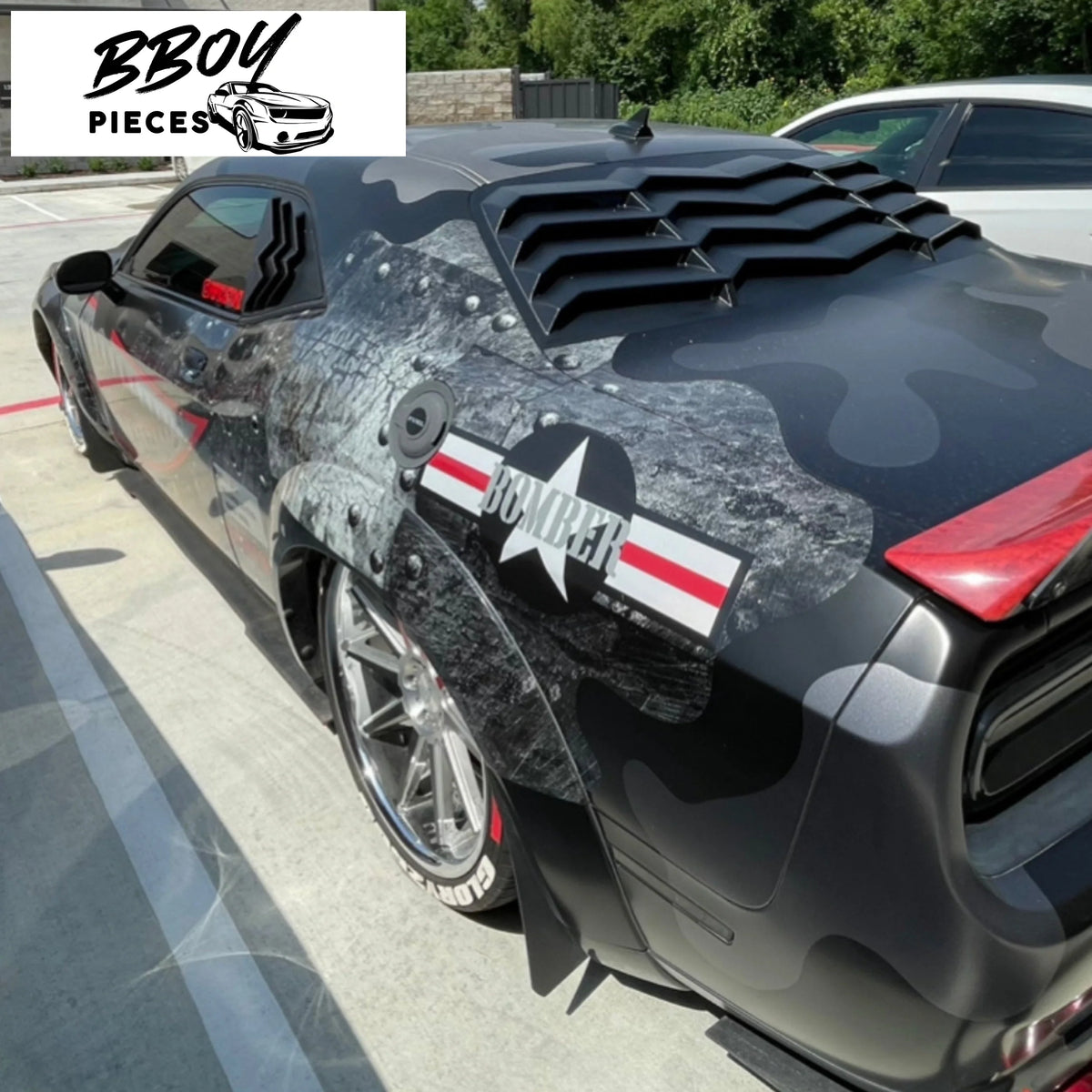 BBOY Pieces — Challenger Rear Windshield Louver
