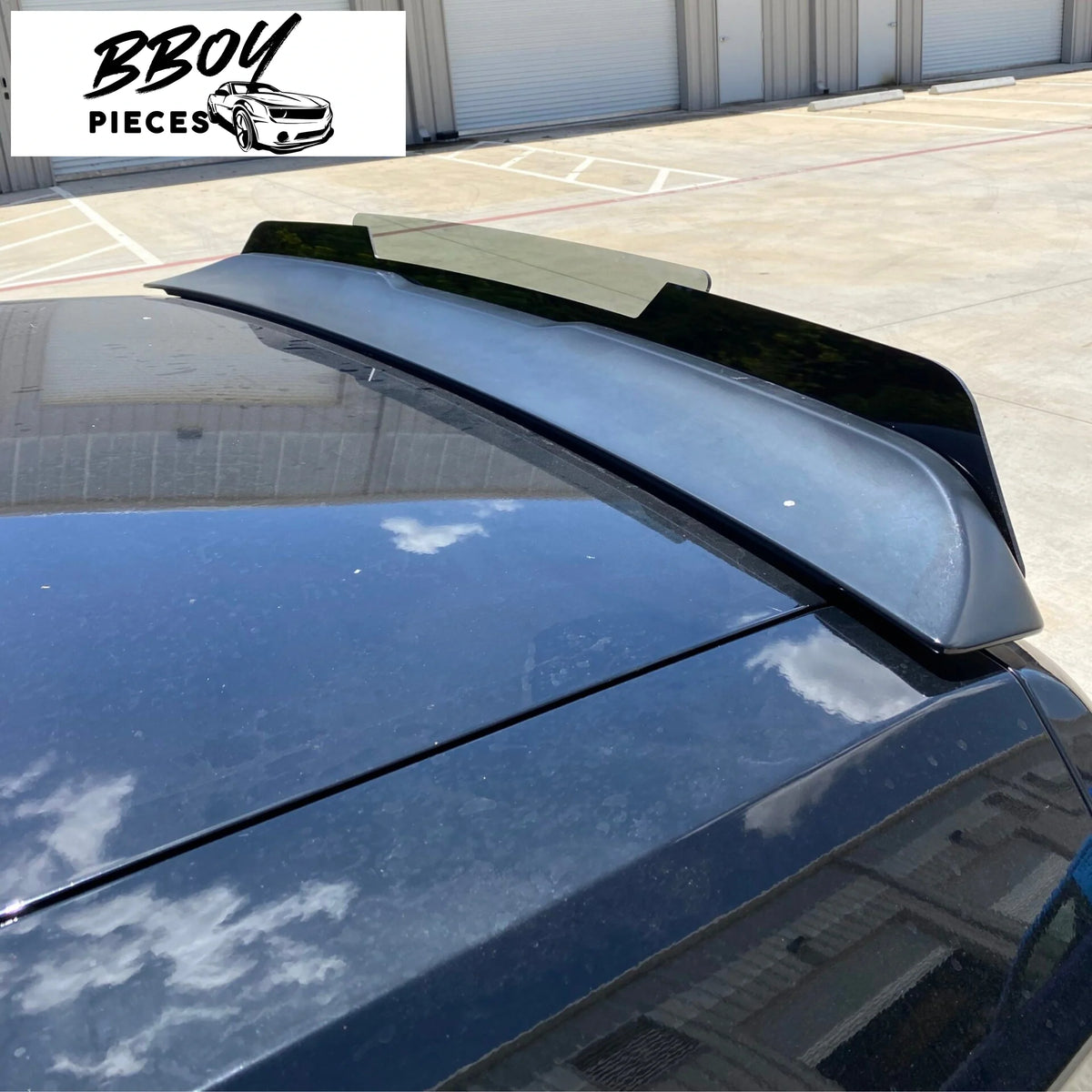BBOY Pieces — Challenger 2 Piece Wickerbill for Pre-existing trunk spoiler