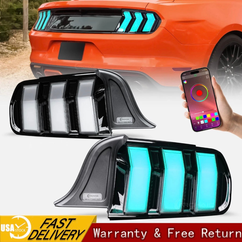 Mustang RGB Rear Tail lights 2015-2023