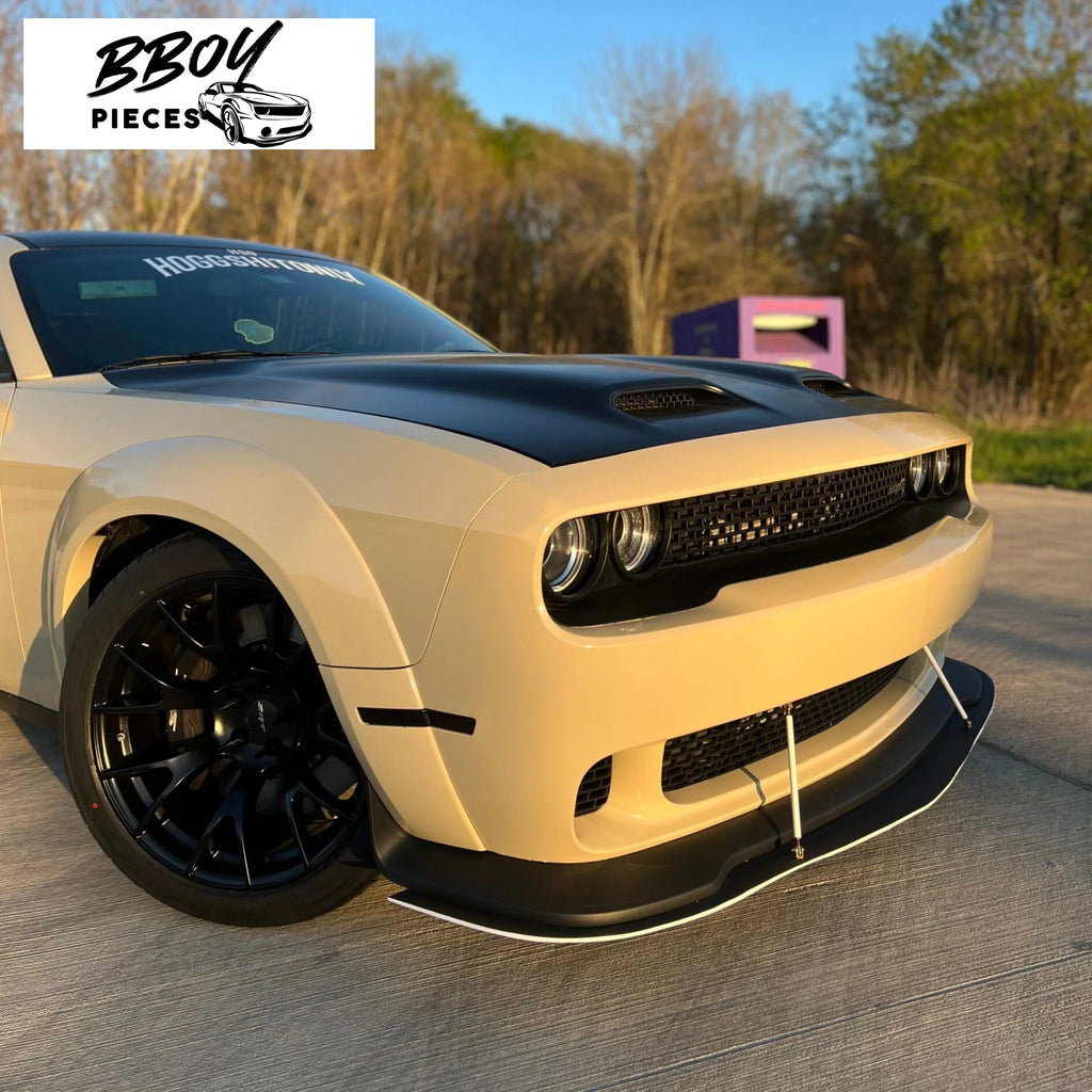BBOY Pieces — Original Hellcat Style Widebody Matte Silver Wheel Rims (20″x11″, -2.5 Offset, 5×115 Bolt Pattern