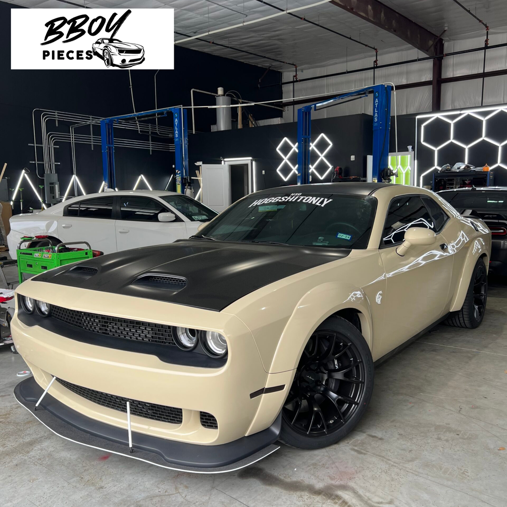 Original Hellcat Style Widebody Matte Silver Wheel Rims (20″x11″, -2.5 Offset, 5×115 Bolt Pattern — BBOY Pieces