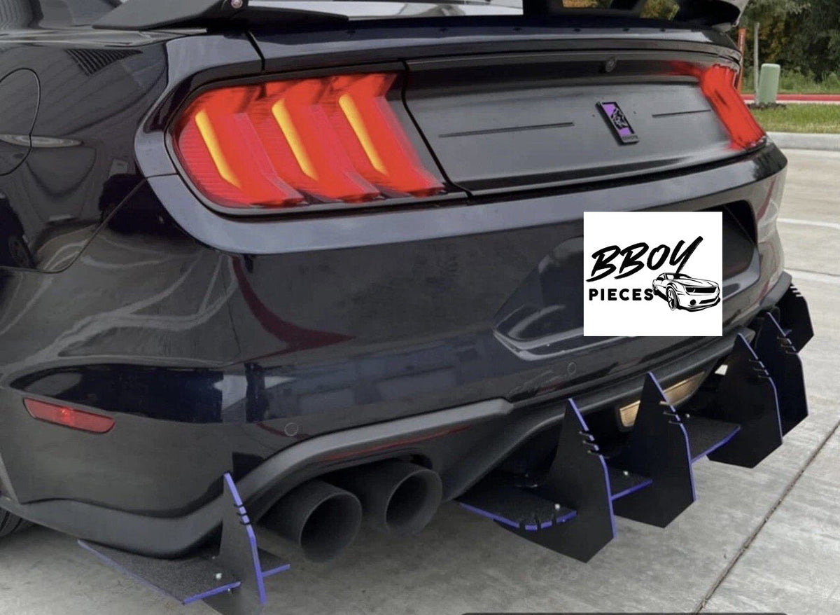 Big Fin Diffuser mustang — BBOY Pieces