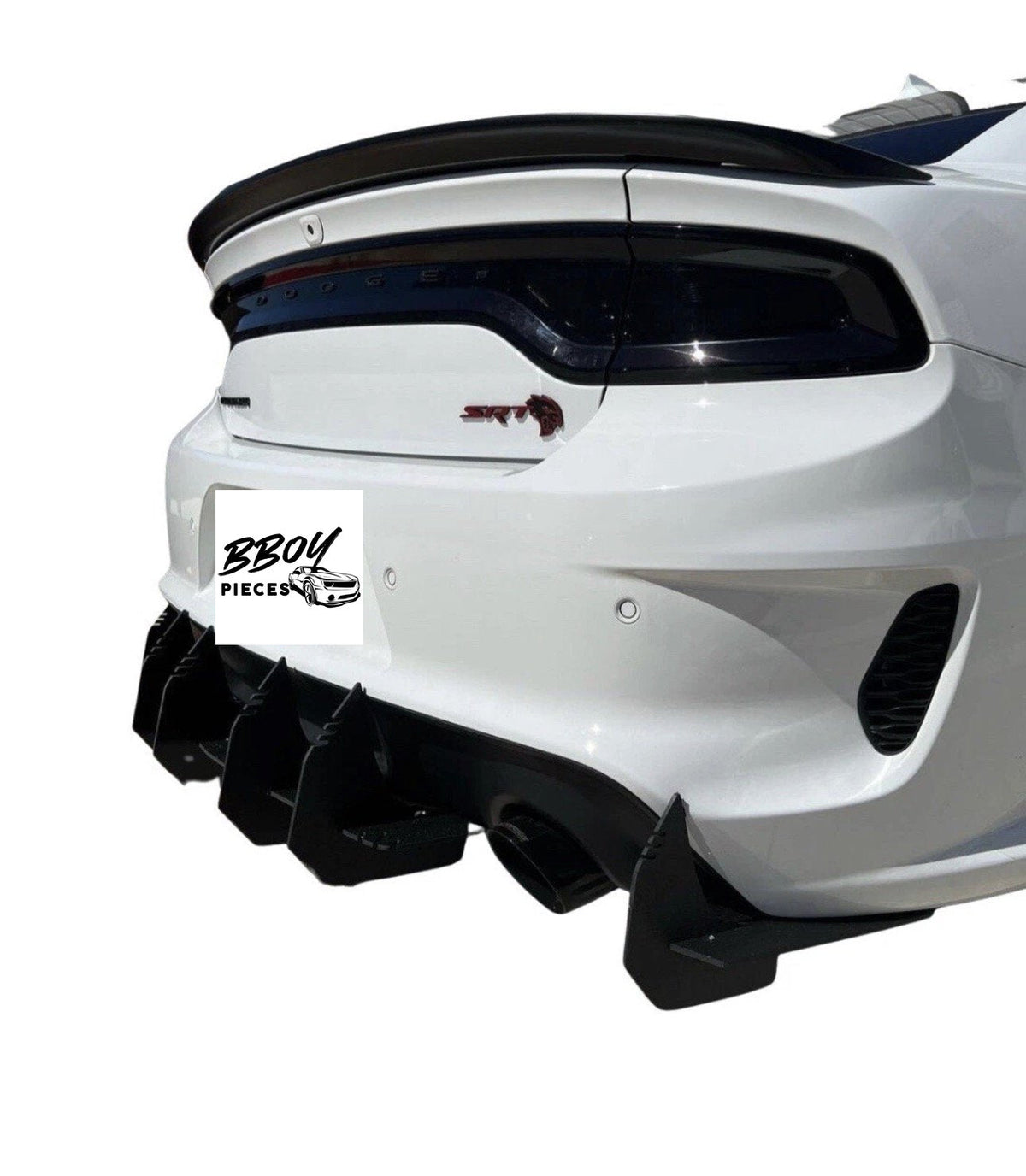 Big Fin Diffuser Plates *NO COLOR PINSTRIPE ( charger,challenger,mustang,camaro etc) — BBOY Pieces
