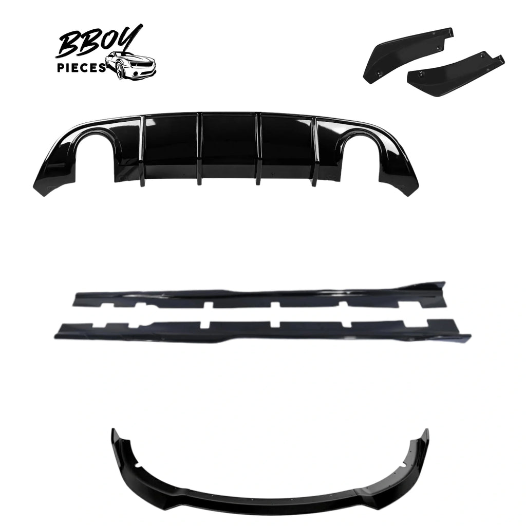 BBOY Pieces — 15-23 Dodge Charger Slim Body Full Kit: Front Lip, Side Skirts, Rear Diffuser, Aprons