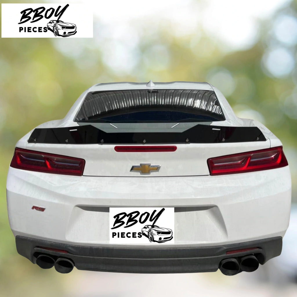 BBOY Pieces — Camaro Wickerbill ; Fits RS Factory Spoiler Only