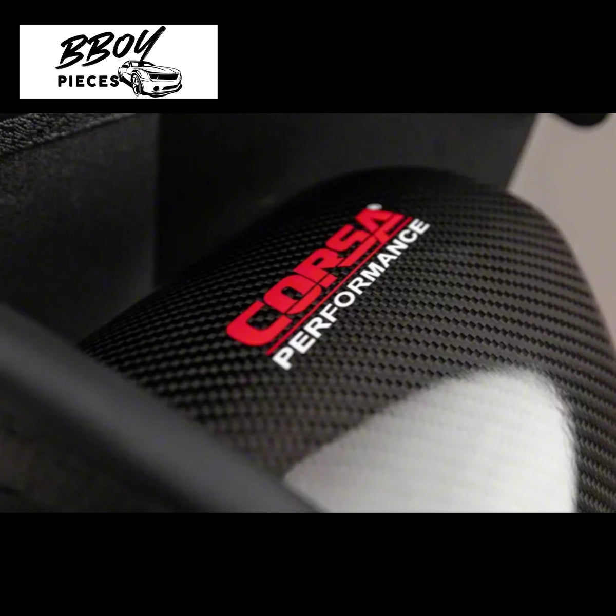BBOY Pieces — CORSA Hellcat 6.2 Drytech White Filter Intake for Charger/Challenger