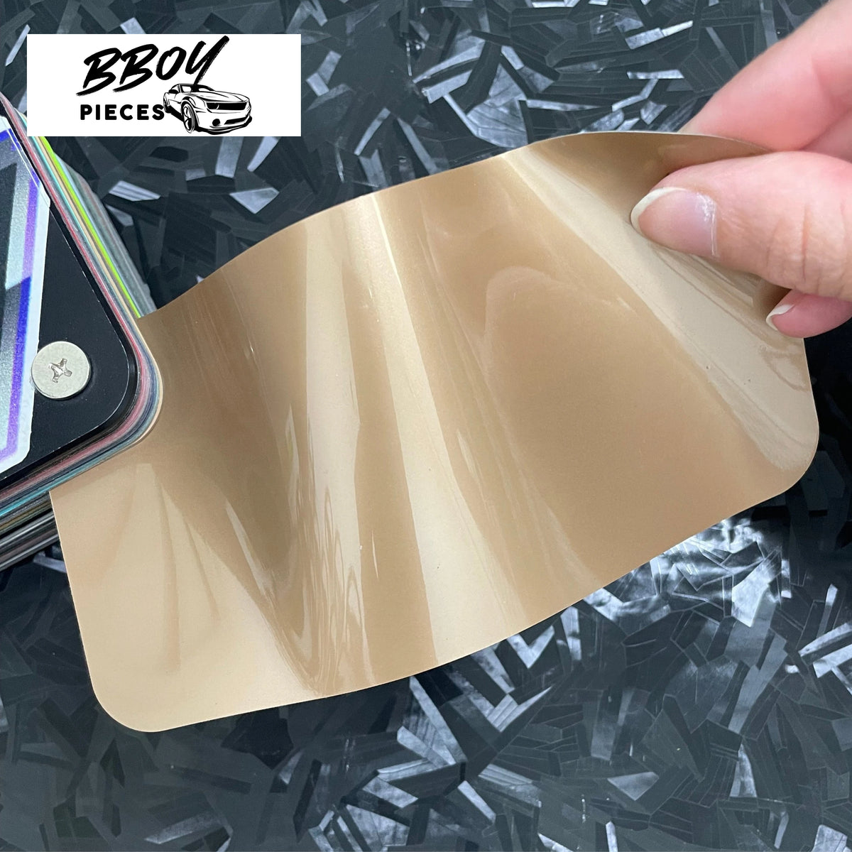 Super Gloss MINI Caramel Brown - BBOY Pieces Vinyl Wrap Material (Price does NOT include installation.)