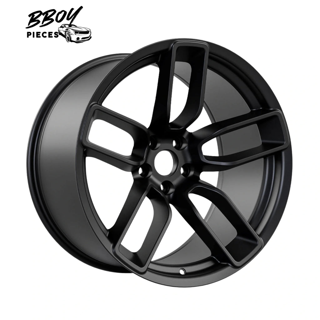 BBOY Pieces — Coffin Style Wheel Rims (20″x11″, -2.5 Offset, 5×115 Bolt Pattern