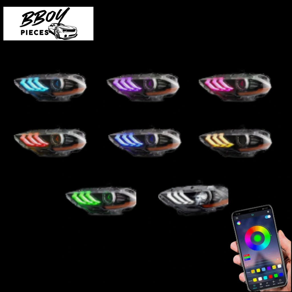 BBOY Pieces — Mustang RGB Headlights 2018-2023
