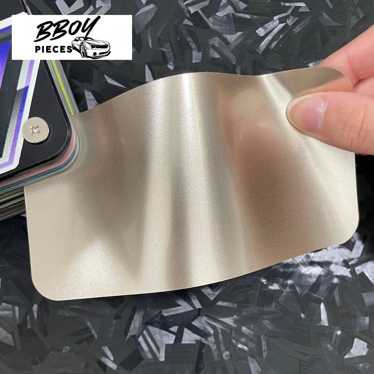 Super Gloss Maybach Champagne Gold - BBOY Pieces Vinyl Wrap Material (Price does NOT include installation.)