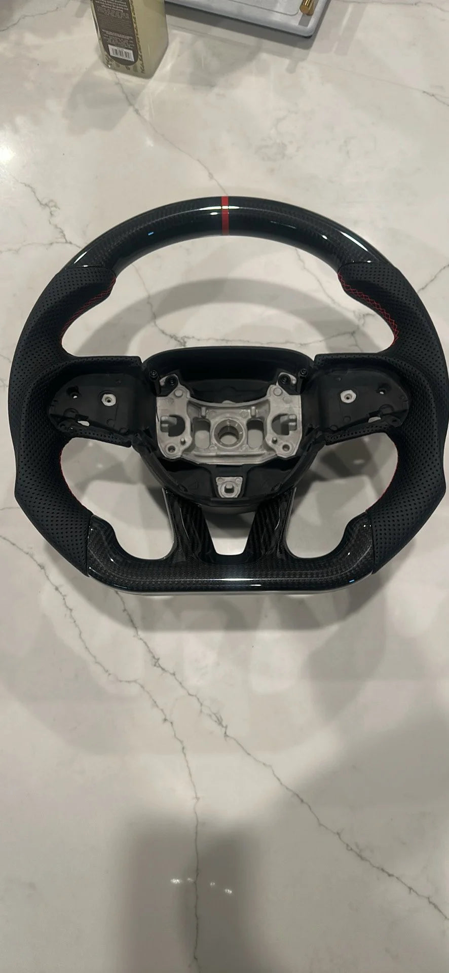 Carbon fiber steering wheel
