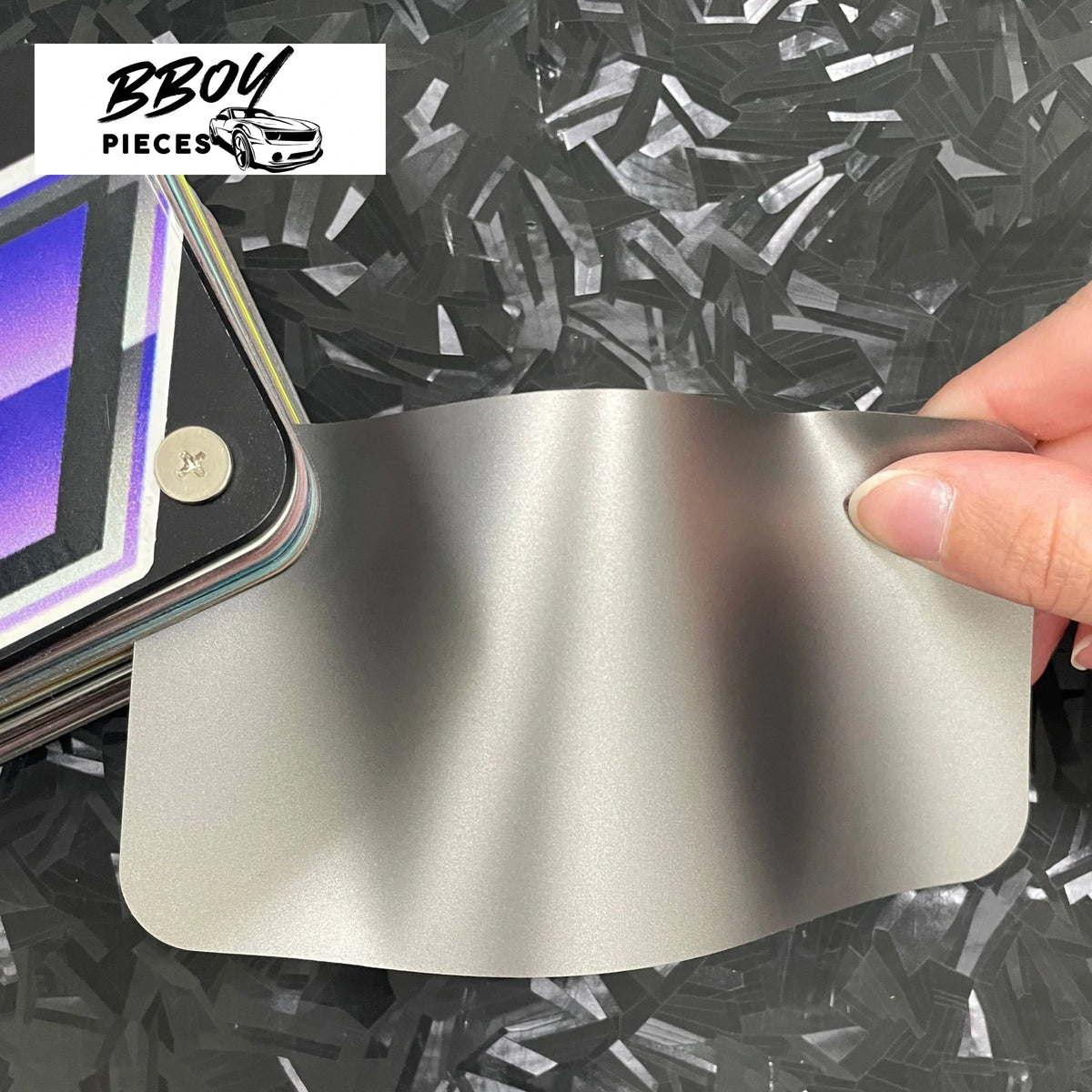 Super Matte Liquid Silver - BBOY Pieces Vinyl Wrap Material (Price does NOT include installation.)