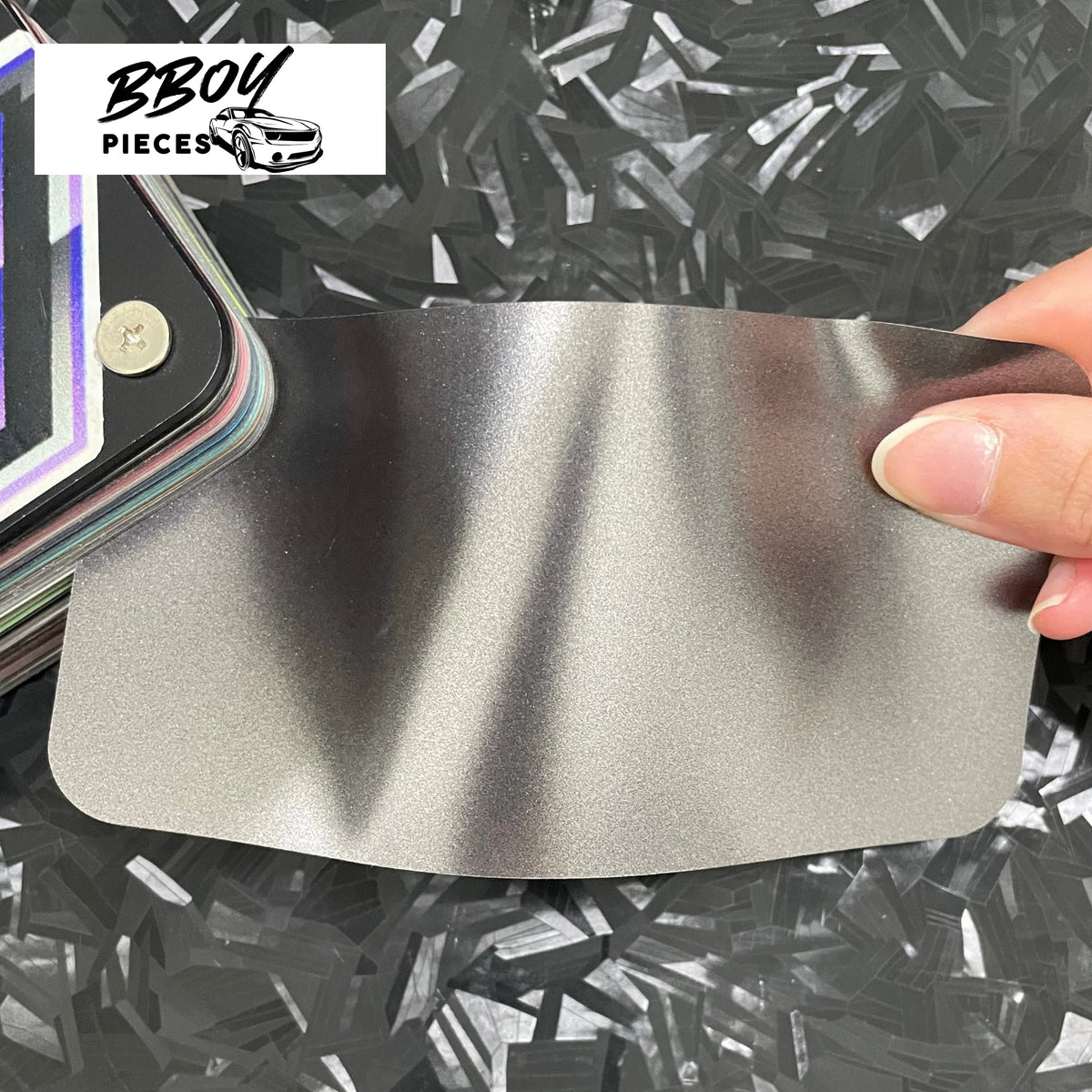 AMG Matte Gray- BBOY Pieces Vinyl Wrap Material (Price does NOT include installation.)