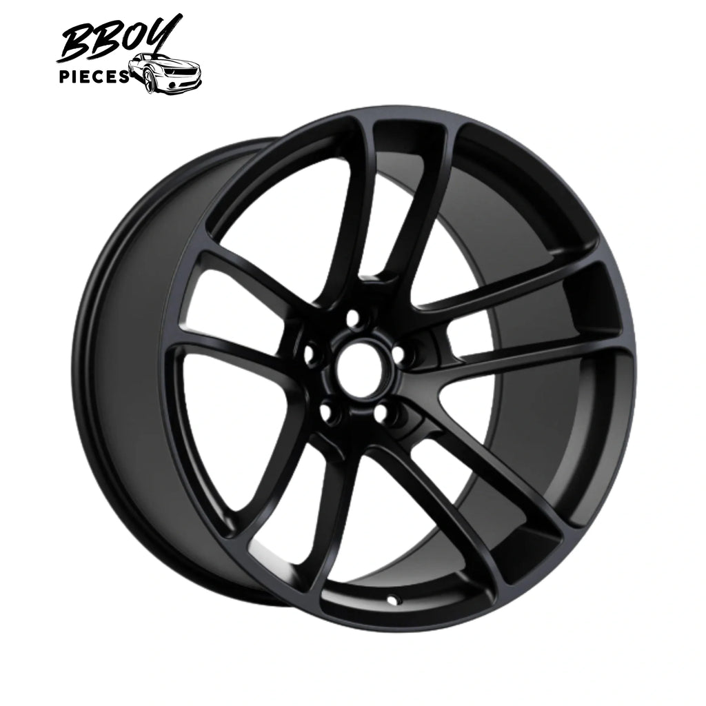 BBOY Pieces — Jeep/Durango Widebody Hellcat 2 Style Matte Rims (20"x11") -6 Offset