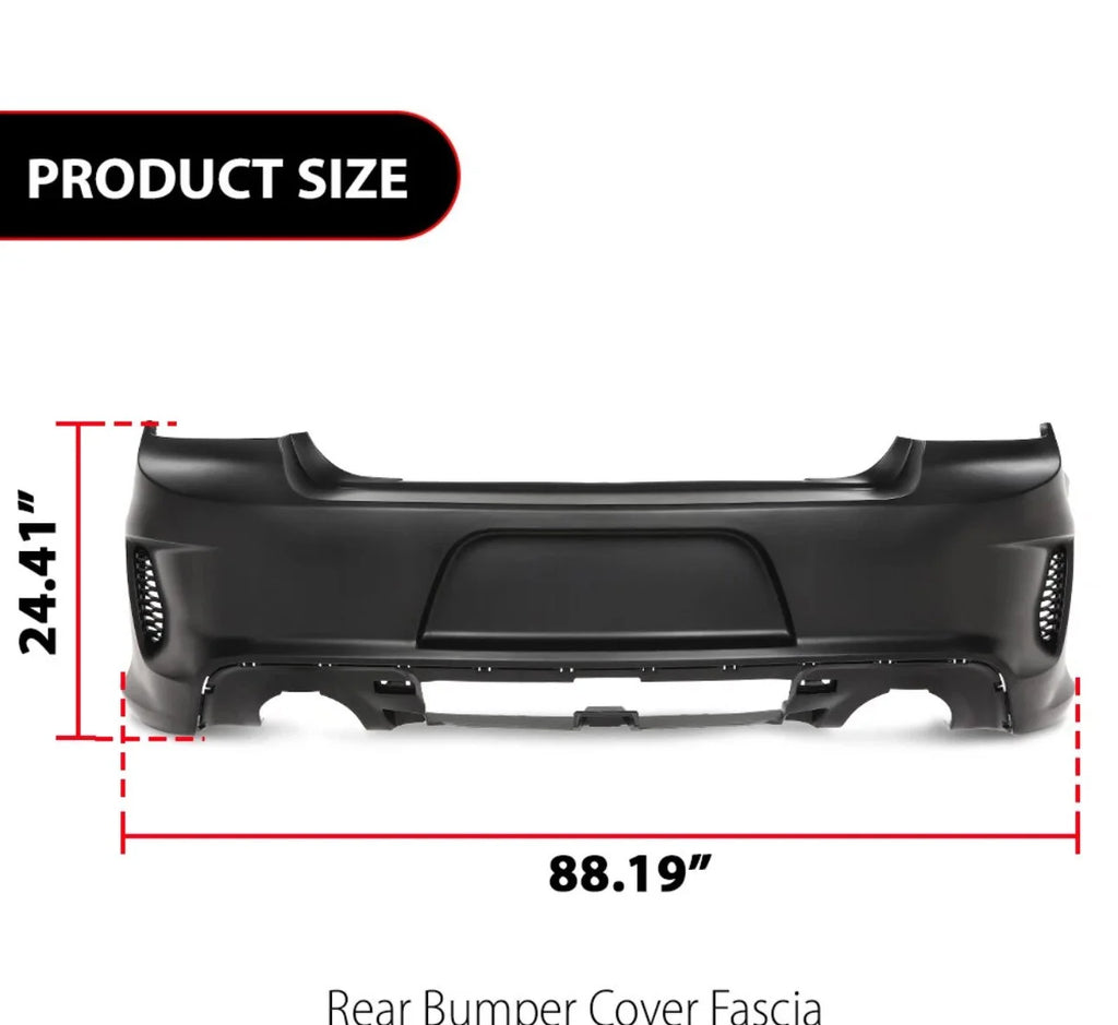CHARGER HELLCAT STYLE REAR BUMPER