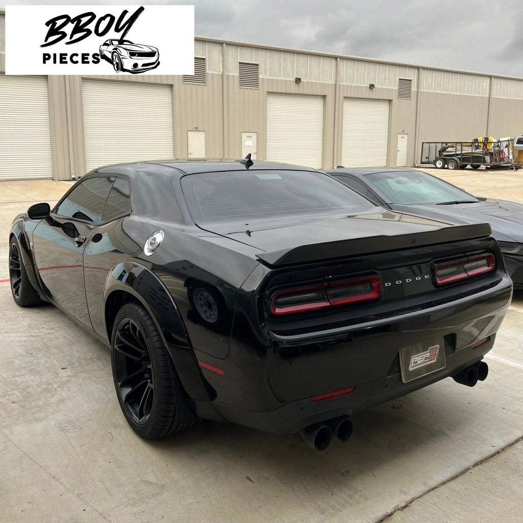 BBOY Pieces — Dodge Challenger Flares With Front Lip Wide Body Kit (Parts Only)