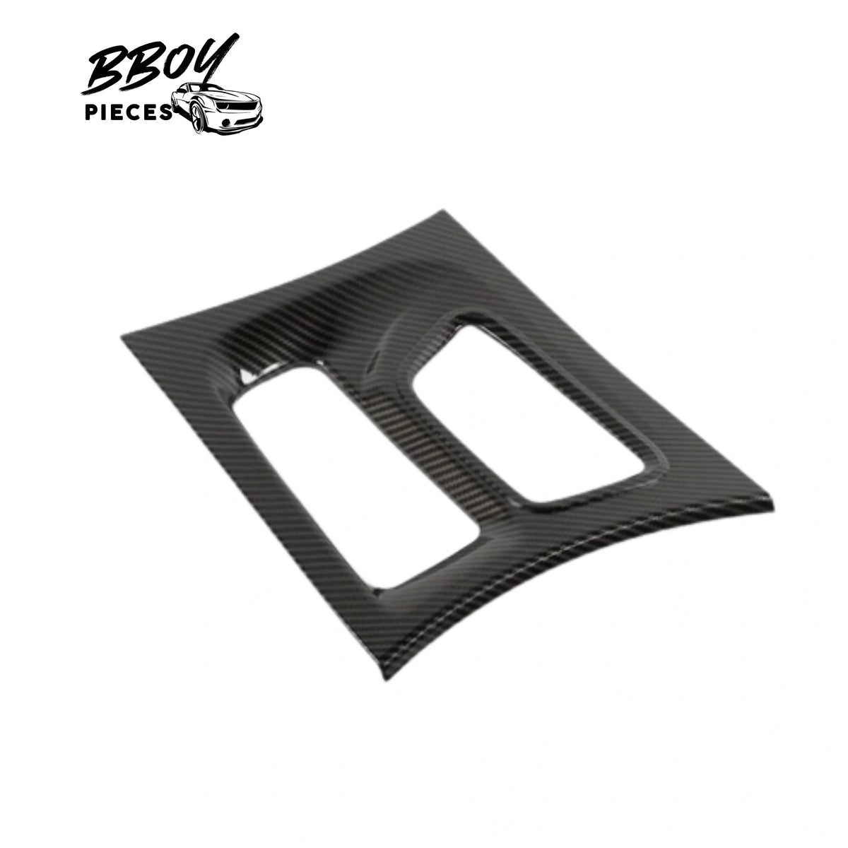 BBOY Pieces — Dodge Charger 2015+ Carbon Fiber Look - Shifter Panel Trim Cover Piece