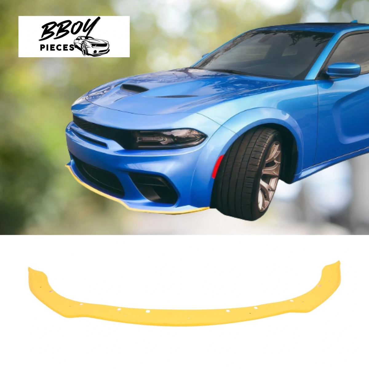 BBOY Pieces — Yellow Lip guard protector for Charger Wide Body