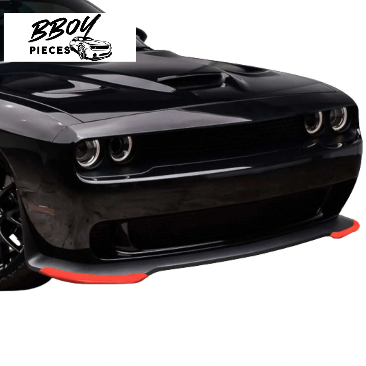 BBOY Pieces — Lip Splitter guard protectors for Challenger Slimbody R/T, Scatpack bumper