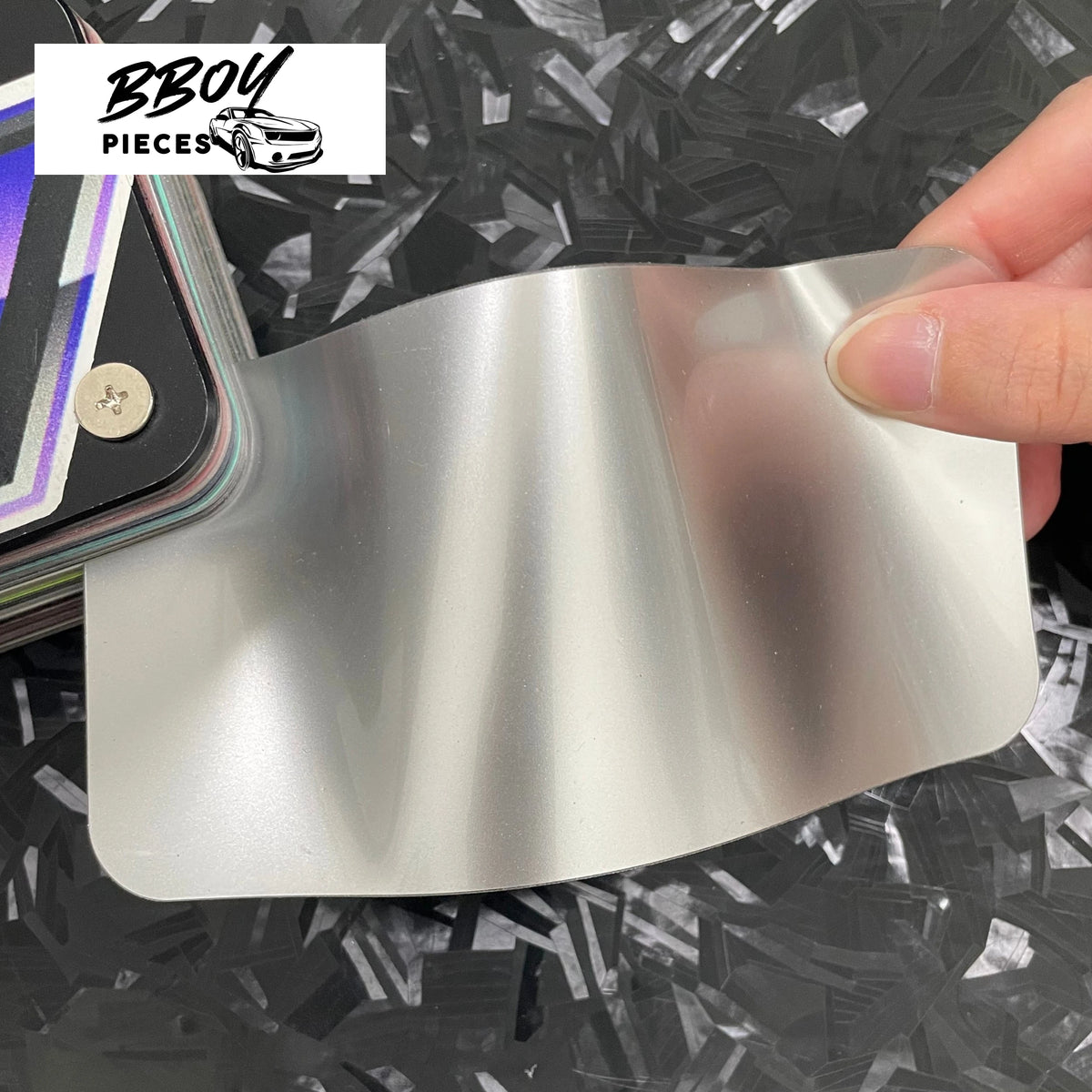 Super Gloss Galaxy Silver - BBOY Pieces Vinyl Wrap Material (Price does NOT include installation.)